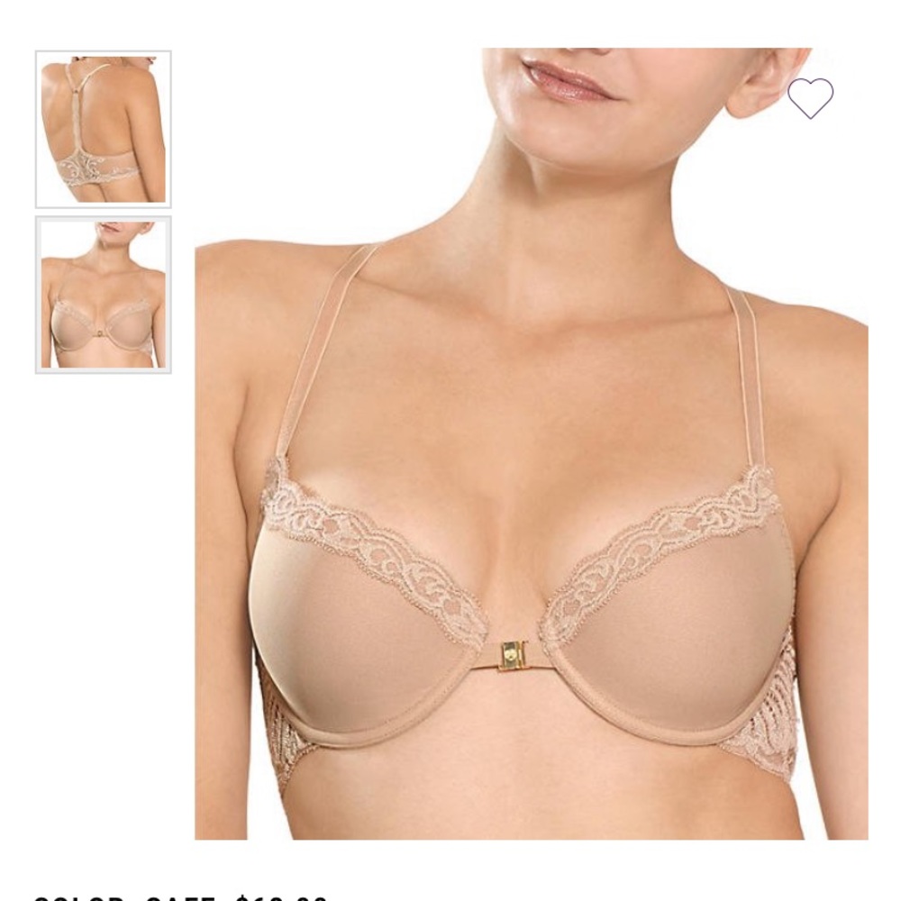 Natori Feathers Front-Close T-Back Bra